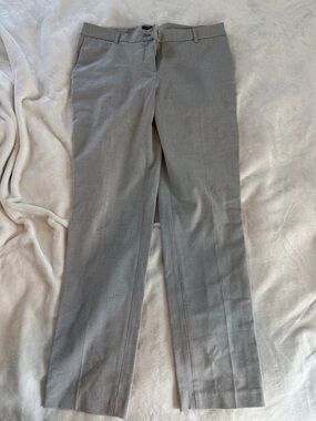 Hilary Radley Light Gray Women's Dress Pants